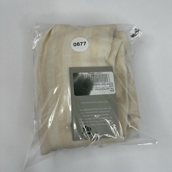 Everlane Women's NWT Brazilian Sand Canvas The Linen Relaxed Career Shirt 6/C44 - Picture 15 of 15